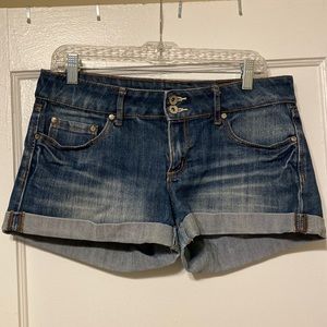 Charlotte Russe Refuge Jean Shorts